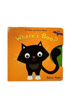 Where’s Boo? – Salina Yoon – Interactive Hide-and-Seek Board Book